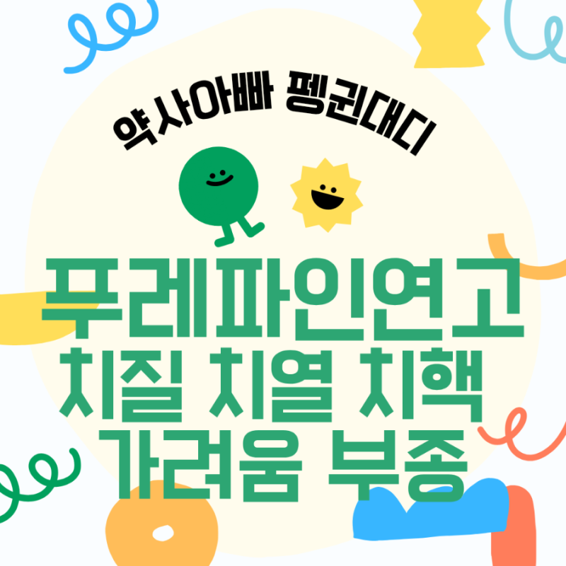 약국 치질치료제 치질연고 푸레파인연고 효능효과 사용법 가격 총정리