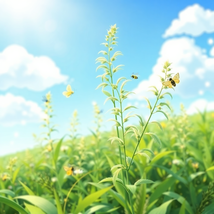  몸 속 열을 내리고 부종을 줄이는 망초(芒草)의 효능