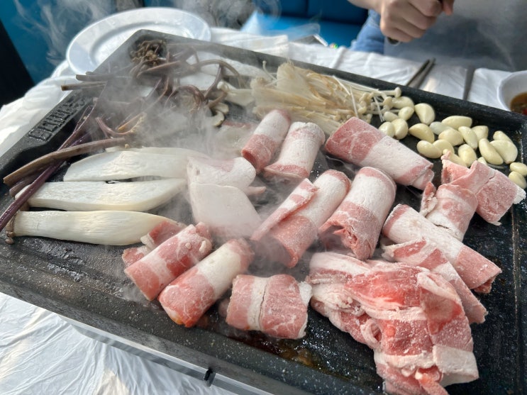  부평고기무한리필 동암역맛집 청고장 대패무한 동암점