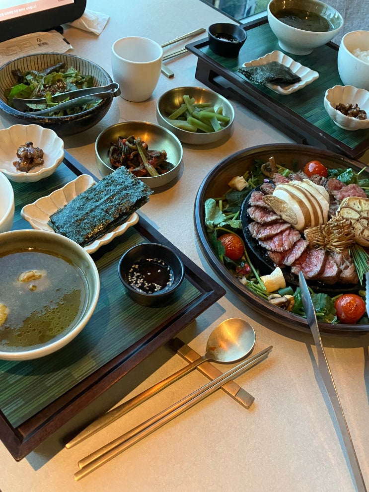  강남 상견례 장소 추천 동화고옥 선릉점 디너 영빈 갈비 코스 후기