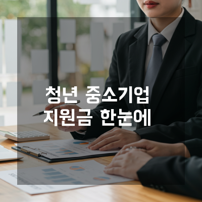  청주 보조금과 대출 연계로 성장을 가속하는 중소기업청년지원금 사례
