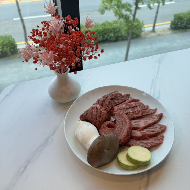  동탄 롯데백화점 맛집 근처 화담정 동탄점 점심코스요리 고기집
