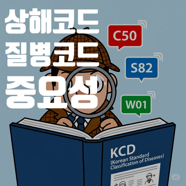  보험에서 상해코드 질병코드가 왜 중요할까요?