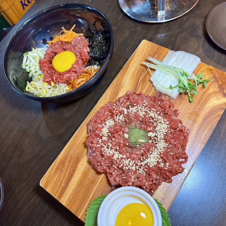  수원역맛집 육회독존 수원역점 가성비 좋은 모임장소