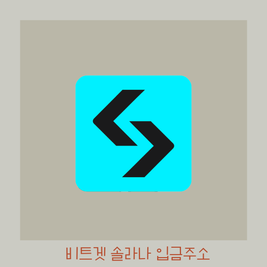  비트겟 자신의 솔라나 입금 주소 확인하는 방법