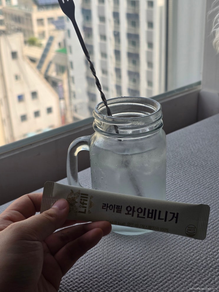  라이필 와인비니거, 퇴근 후 가방 속 한 포 유기산이 만든 예상외 차이