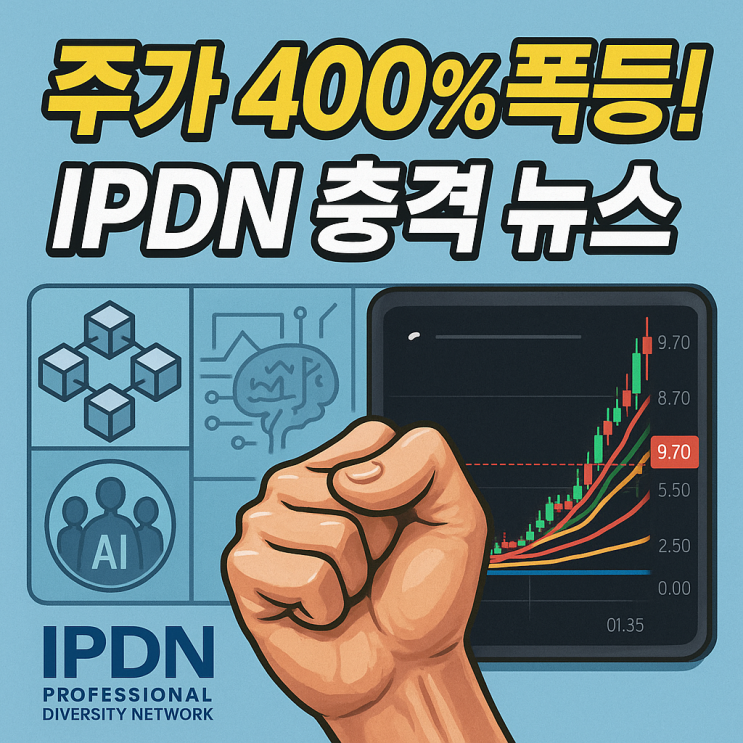  프로페셔널 다이버시티 네트워크 주가 (IPDN 주식) Web3.0 혁신의 주인공이 될까?