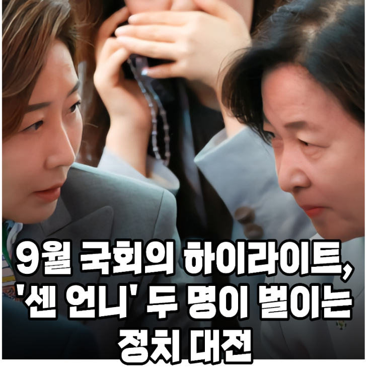 여의도 최강 대결 예고! <b>추미애</b> vs <b>나경원</b>, 법사위에서 맞붙다!