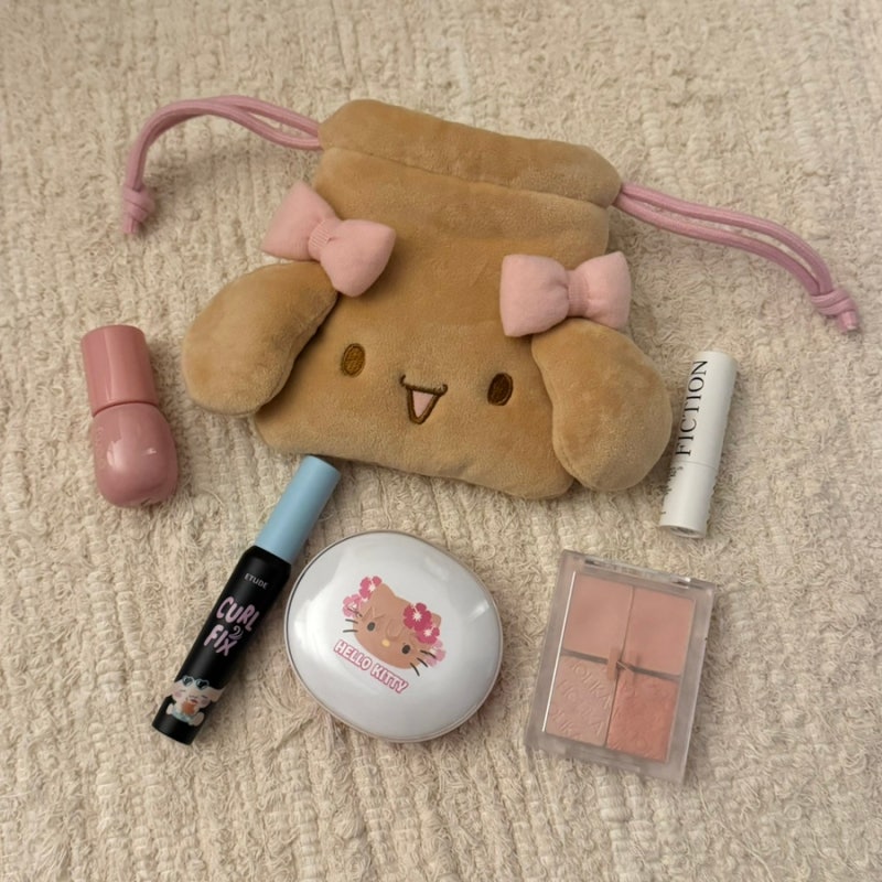 올리브영 미쟝센 시나모롤 모카 파우치 트리트먼트