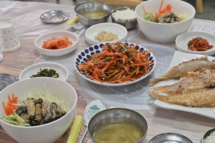  용궁뚝배기, 통영맛집추천해물탕과 생선구이의 조화