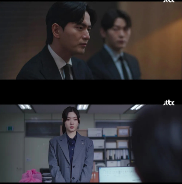 에스콰이어 9회: 이진욱X<b>정채연</b>이 던진 묵직한 질문 '살 자격'
