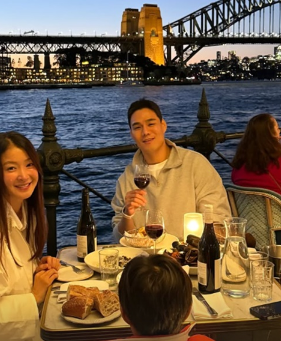  임신 8개월, 시드니 마라톤 도전한 이시영의 행복한 근황 