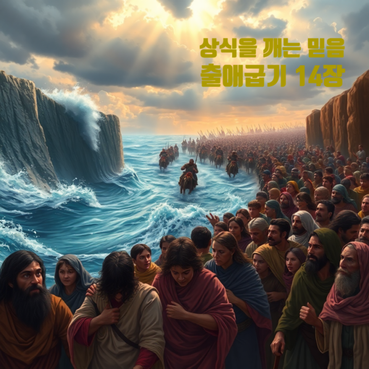  상식을 깨는 믿음 출애굽기 14장 1절~14절