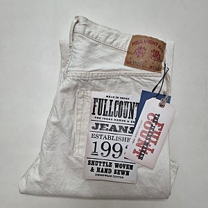 풀카운트 1101 스트레이트 데님(에크루)(FULLCOUNT 1101 Straight Denim Selvedge(Ecru)) 리뷰