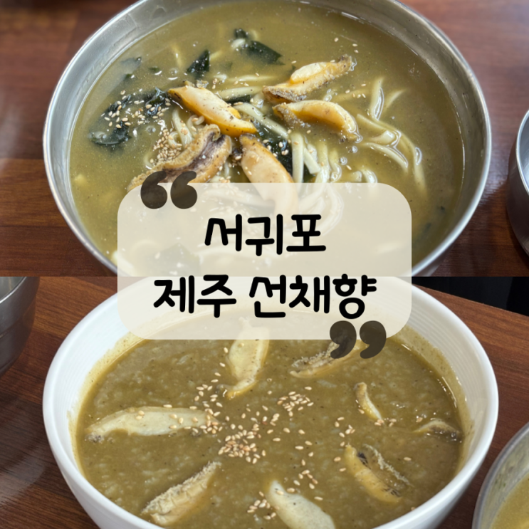  [제주 맛집]제주 사계 해변 보말 칼국수, 보말죽 맛집“제주 선채향” 후기, 웨이팅 예약방법