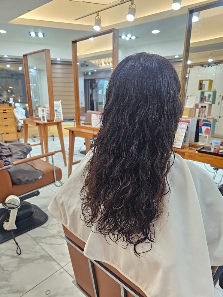  부산 시청 미용실 히피펌 성공한 에리카 헤어 양정점
