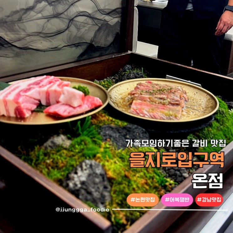  가족모임 하기 좋은 갈비 맛집 을지로입구 온점