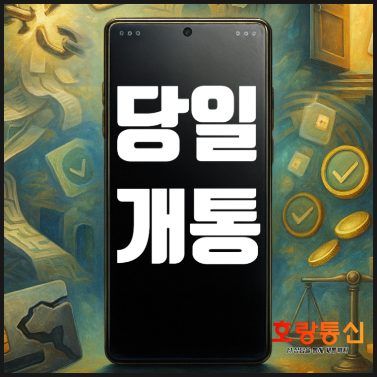  신불자 개통 선불요금제 핸드폰 이용 방법