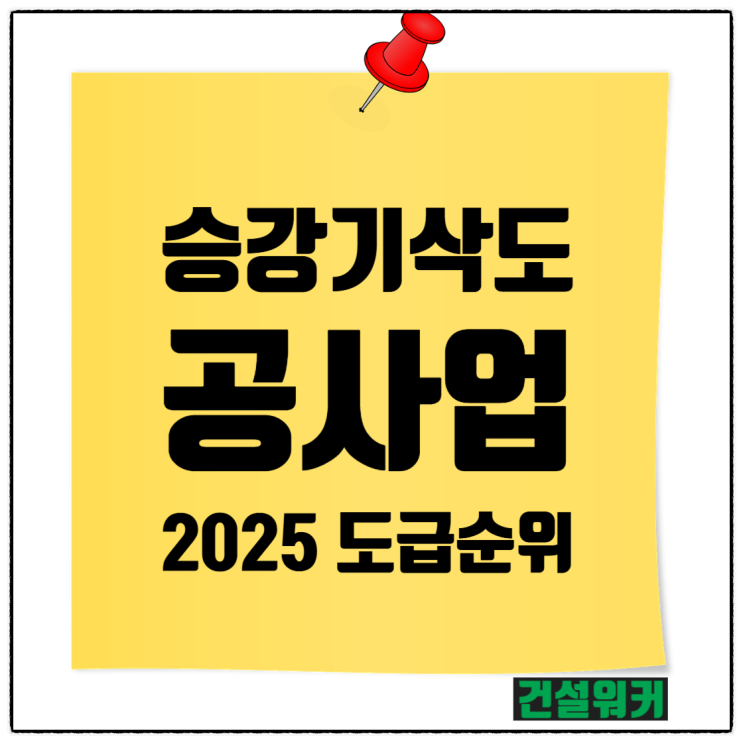  2025 시공능력평가｜승강기·삭도공사업 도급순위 TOP 100
