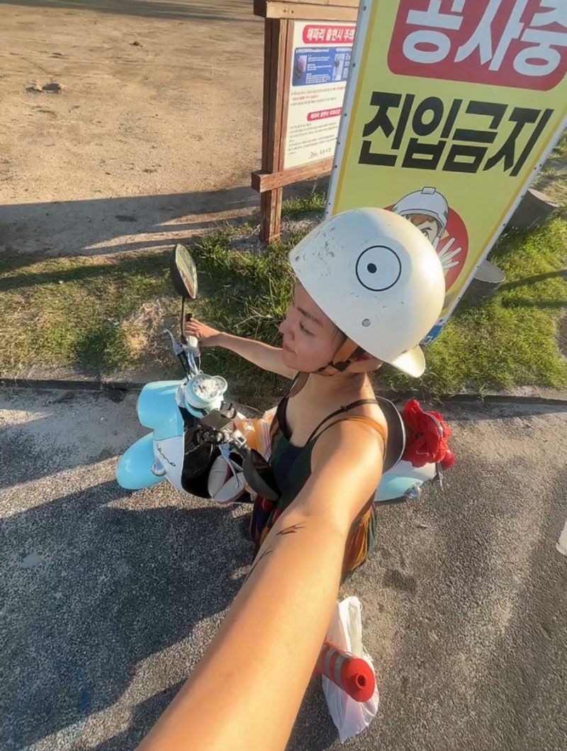 제주와 스쿠터