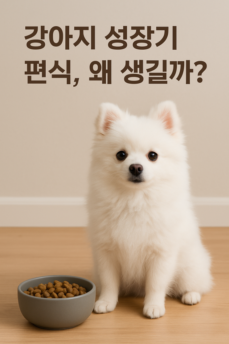  성장기 강아지 편식하는 이유와 강아지 편식 고치는 방법