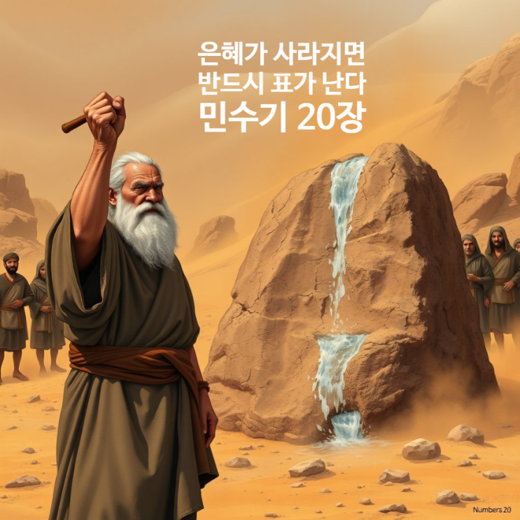  은혜가 사라지면 반드시 표가 난다 민수기 20장 7절~10절