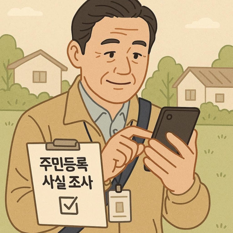  주민등록사실조사 2025년 완벽 가이드 - 정부24로 간편하게! 