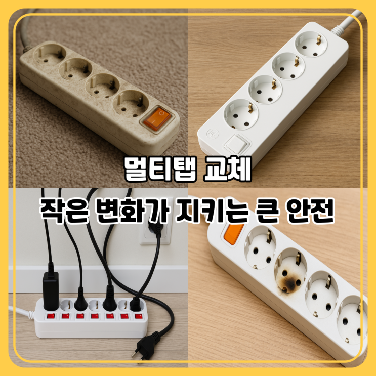  부모님 댁 멀티탭 교체법｜안전하고 효율적인 선택 가이드