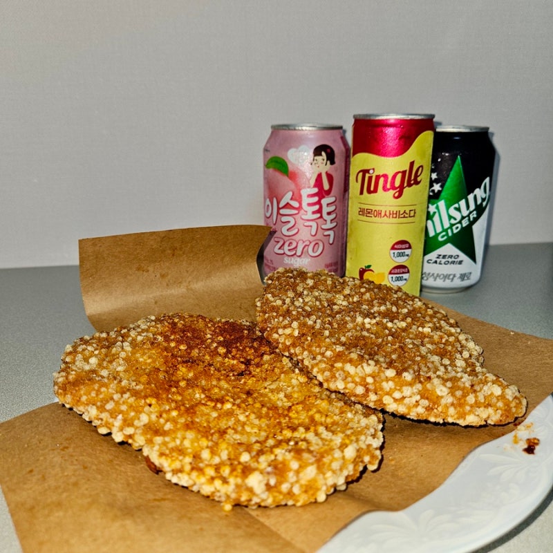 교촌치킨 신메뉴 허니치룽지 레드치룽지 꿀조합 리뷰
