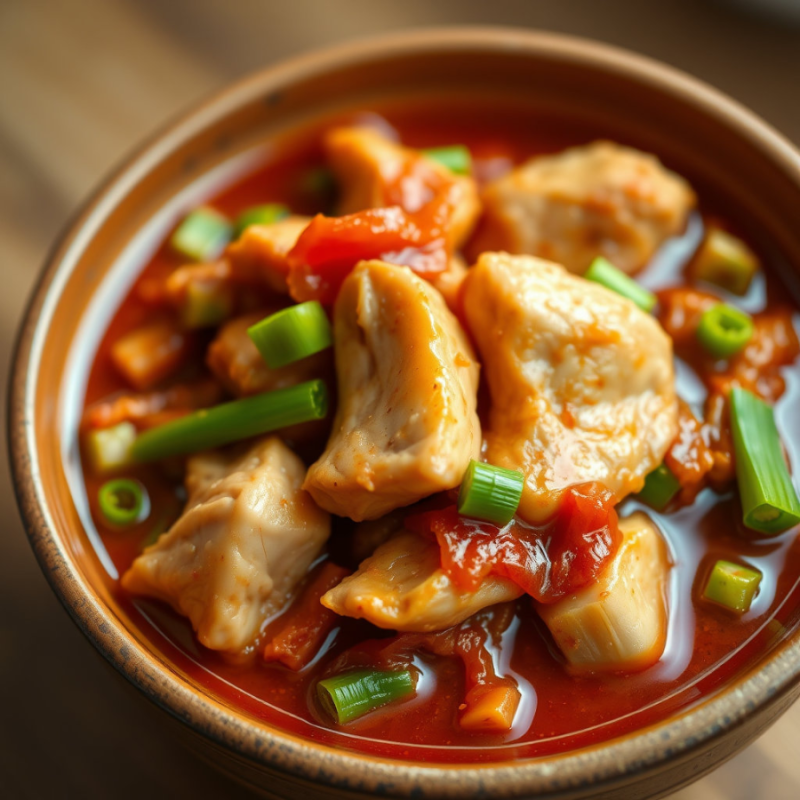 초간단 묵은지 닭고기 김치찜 레시피: 백종원 비법, 야들야들 고기, 황금 양념 ,1시간 완성!