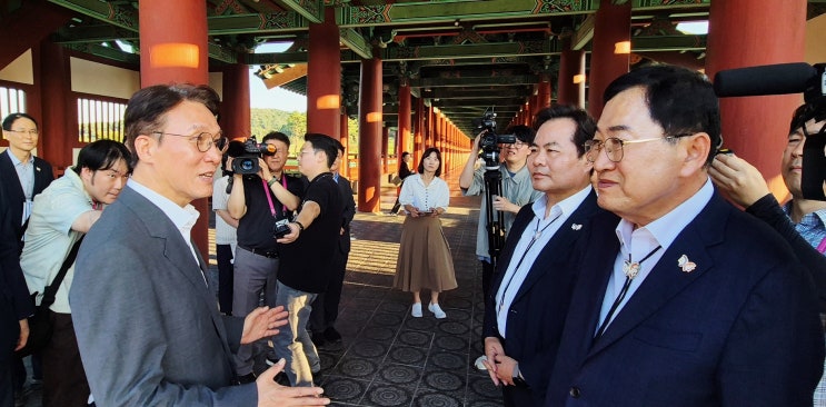 <b>김민석</b> 국무<b>총리</b>, 경북 경주 방문…<b>APEC</b> 정상회의 준비 상황... 