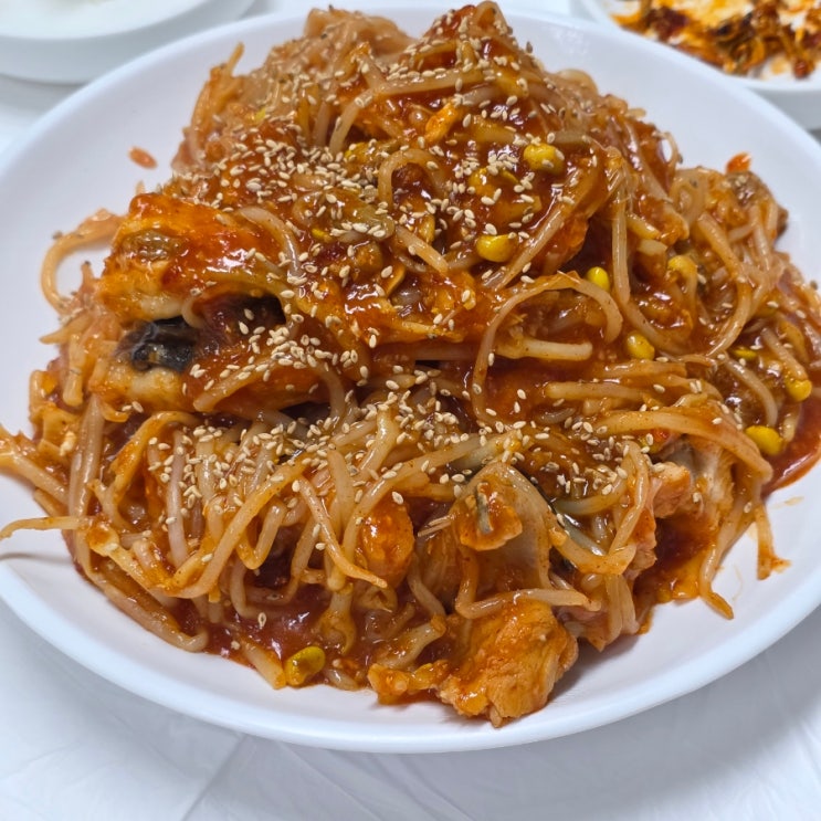  부산 초량 현지인맛집 매콤하고 양 많은 양지아구찜