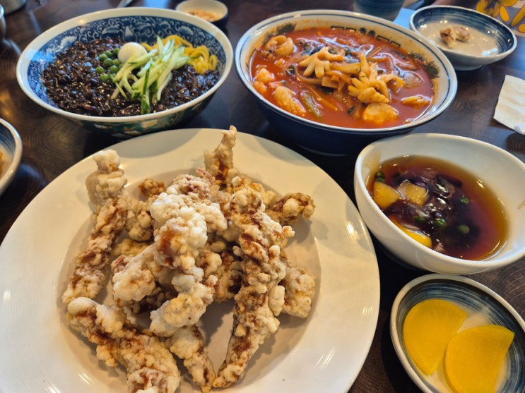  수지 동천동 외식타운 맛집 칭마오 고급스러운 중국집 추천