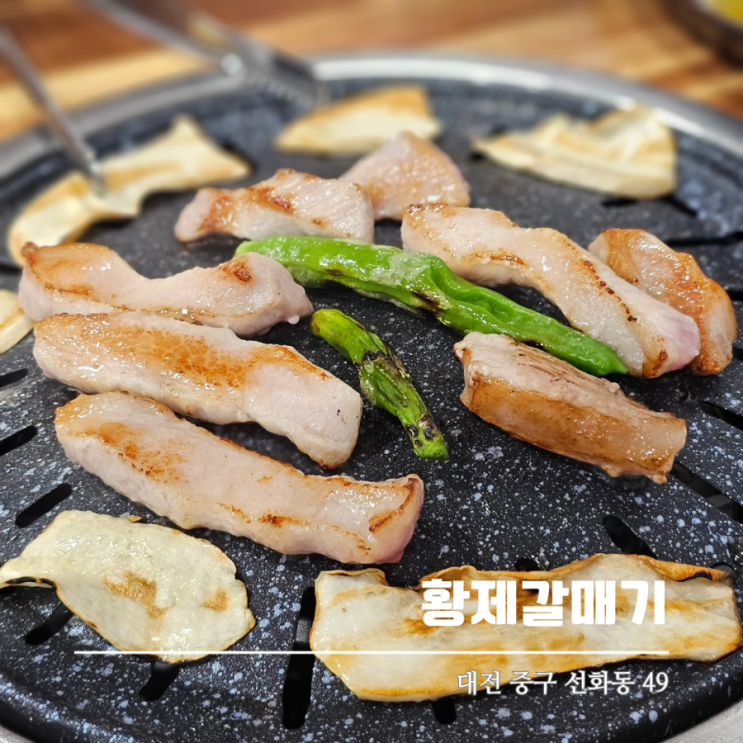  대전 단체 회식이 가능한 선화동 고기 맛집을 찾는다면 황제갈매기