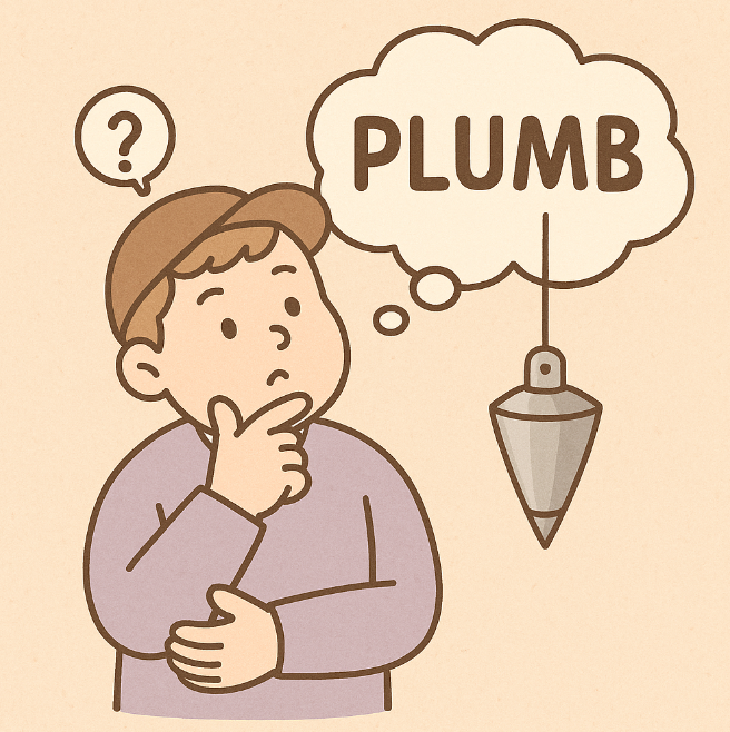 Plumb 발음, 강세, 어원, 뜻과 다양한 활용