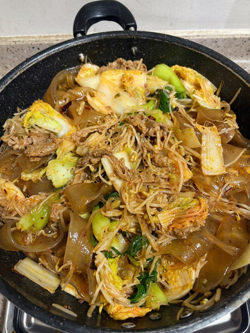 하이디라오 소스x비비드키친 저당 마라 소스로 마라샹궈 만들기_재료,레시피