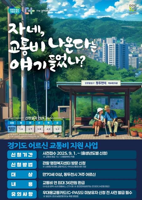  G-PASS 카드 혜택 확대… 어르신 교통 부담 완화하는 경기도 [한국철도일보]