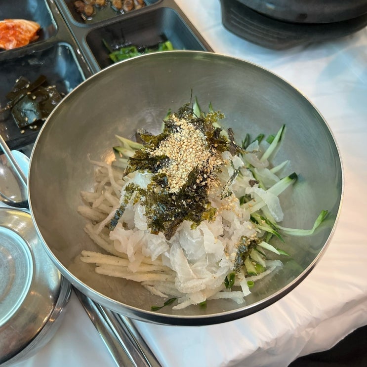  [포항 맛집] 시~원한 물회가 맛있는 바다 이야기회 식당