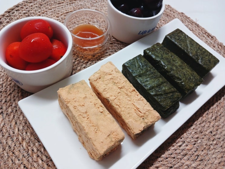  아침대용떡 맛있는간식 호암떡집 쑥찰떡