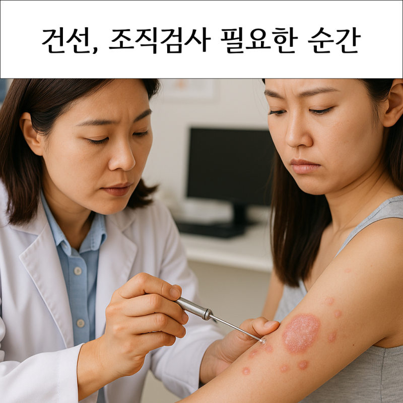 건선 조직 검사, 언제 꼭 필요할까?