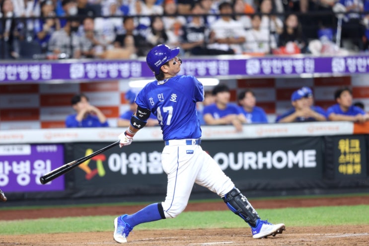  "강민호 한 방에 대전이 뒤집혔다"... 삼성, 짜릿한 한화 원정 스윕 완성