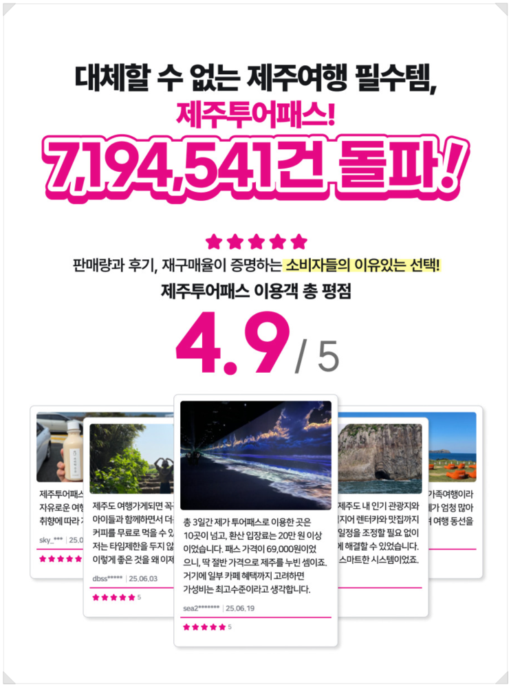  제주 투어패스 28% 할인된 가격｜한 장으로 끝내는 제주여행 가성비 플랜