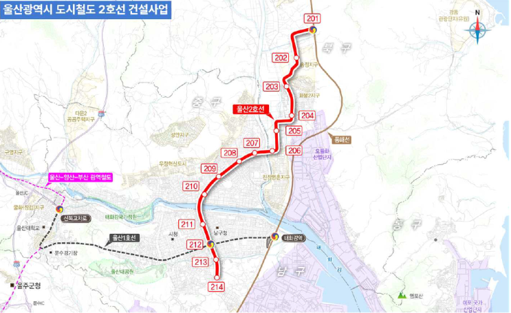 울산 2호선, 예타 첫 관문 넘었다 [한국철도일보]