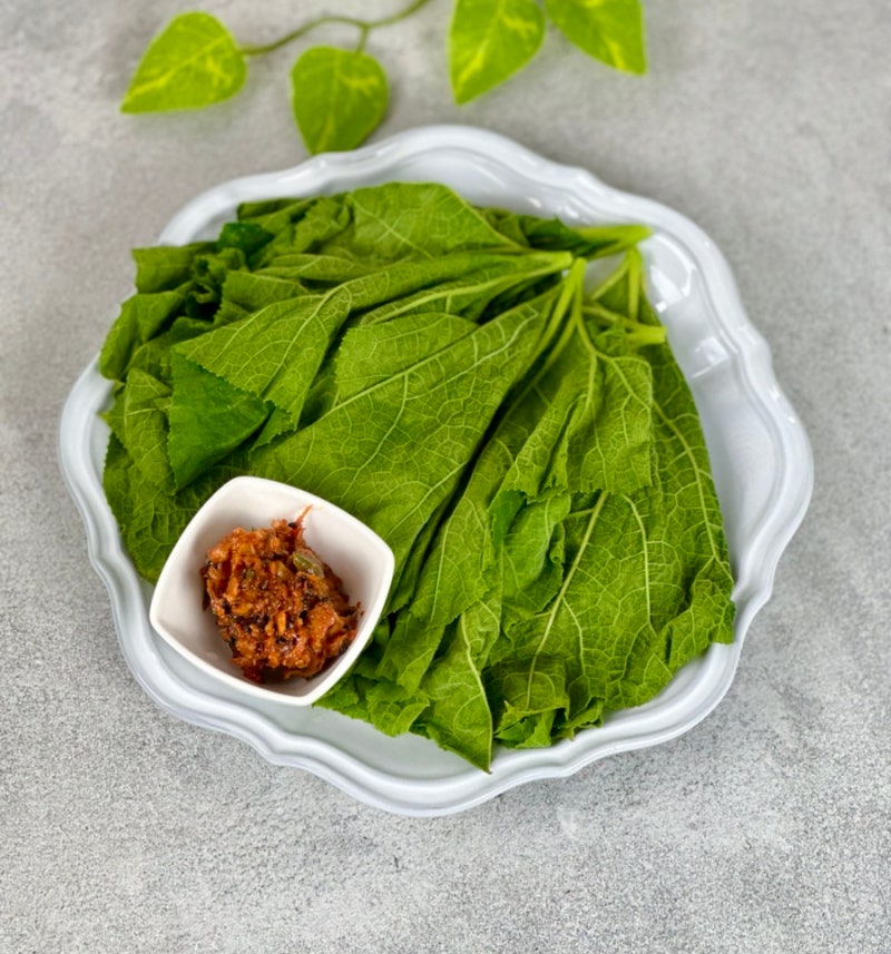 호박잎 찌는 법 손질 전자레인지 호박잎쌈 여름 반찬