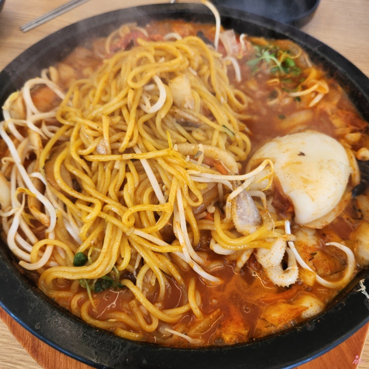  내돈내산 [대구 동구] 팔공산 돌짬뽕 - 국물이 없는 짬뽕이 맛있는 대구  팔공산 근처 존맛집