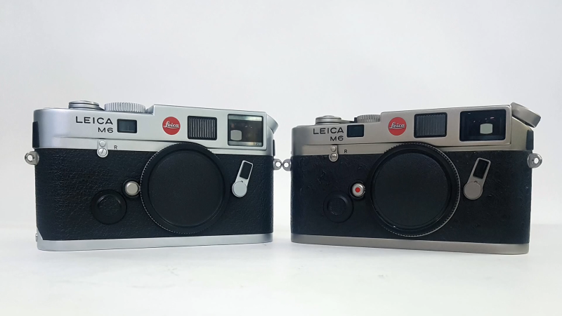 라이카 M6의 종류: M6 Non-TTL vs M6 TTL