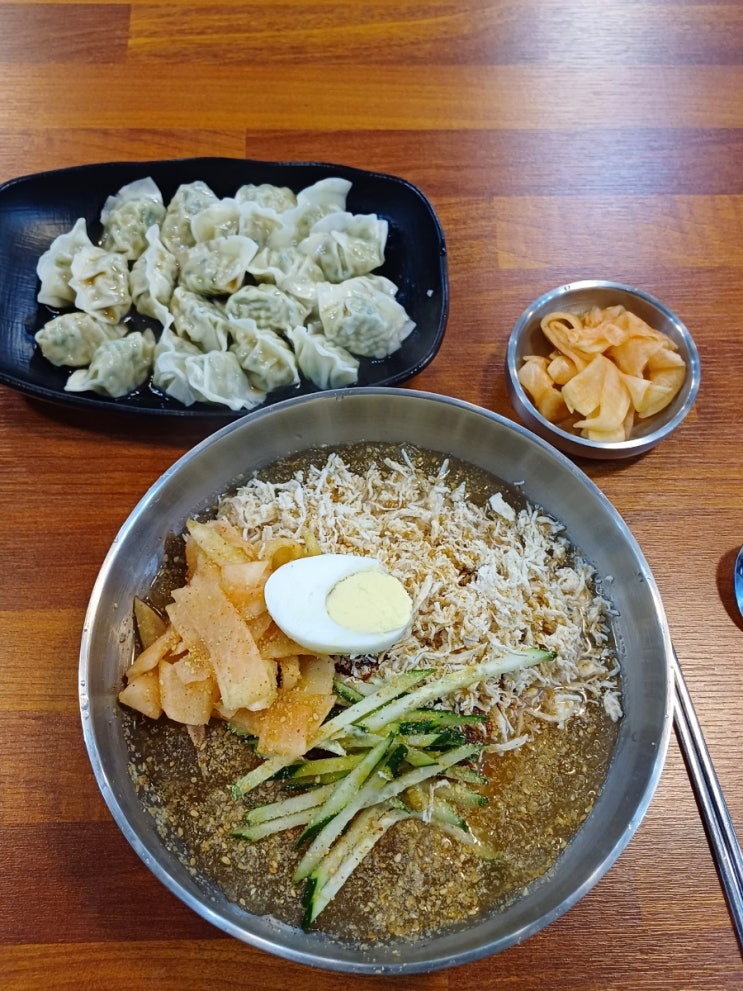  대구 수성구 밀면 맛집, 더운 여름 시원한 밀면 먹으러 길천 인생면옥 범어본점 범어동혼밥 면요리맛집