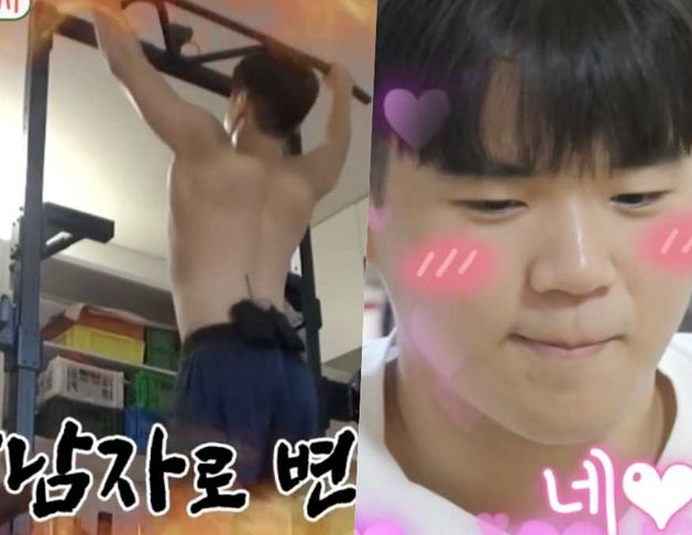  ‘미우새’ 윤민수 아들 윤후, 근육맨 상남자로 컴백 