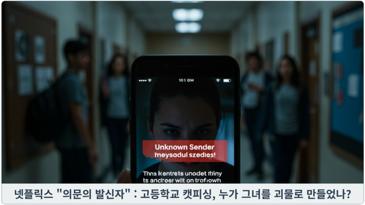  넷플릭스 "의문의 발신자" : 고등학교 캣피싱, 누가 그녀를 괴물로 만들었나?
