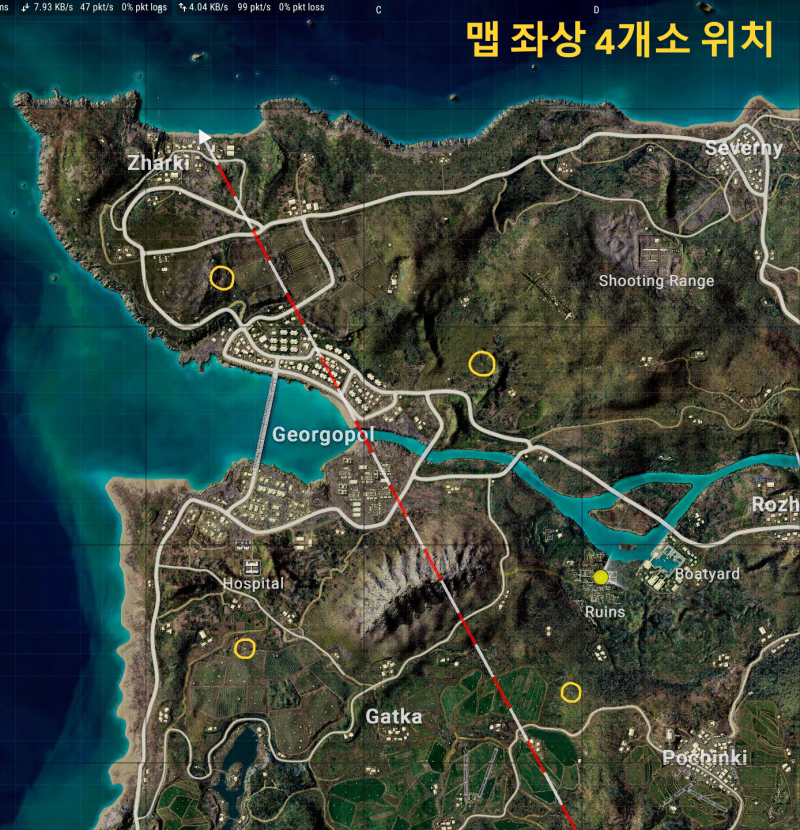 배그 에란겔 크게 보는 비밀 지하창고 위치 공략